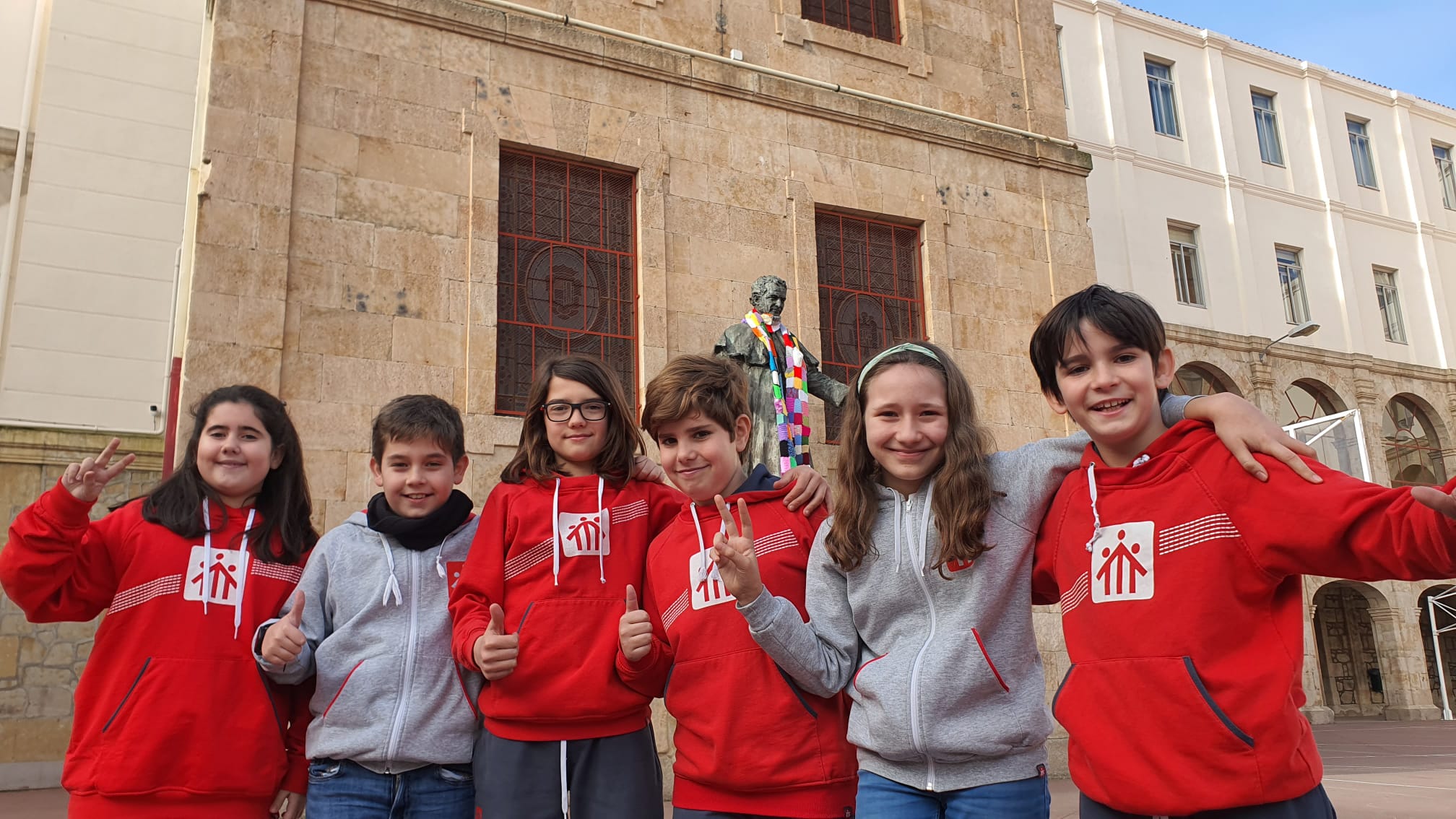 Alumnado del Colegio María Auxiliadora de Salamanca