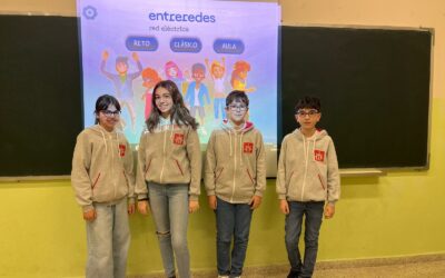 Nuestros alumnos triunfan en la final provincial del concurso «Entreredes»